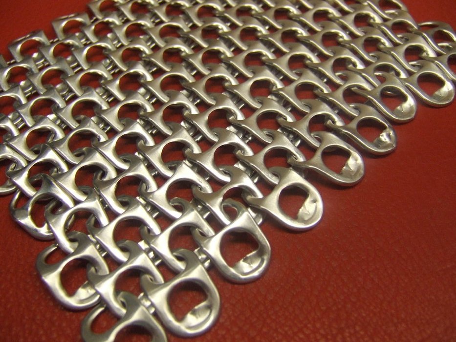 Genuine Chainmaille From Pop Tabs